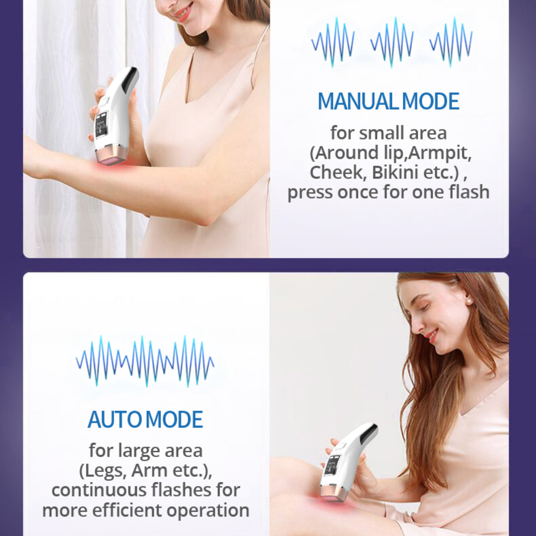 SilkTouch™ 4-in-1 IPL Laser Hair Removal
